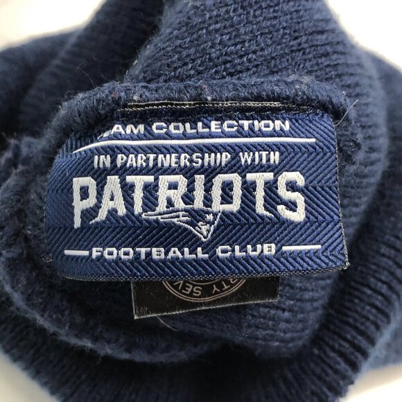 New England Patriots 47 Brand Red White And Blue Toboggan - Picture 5 of 6